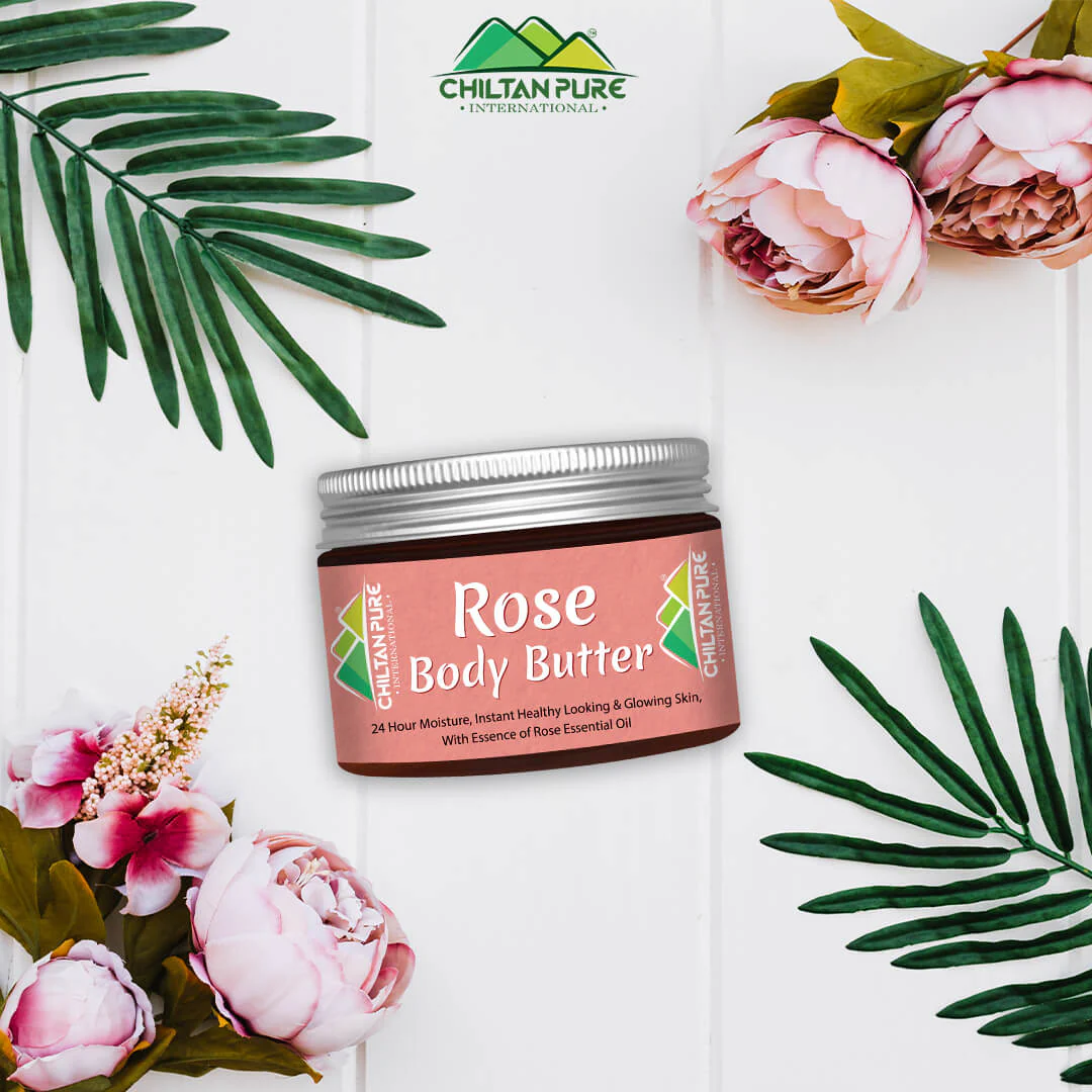 Rose Body Butter – 24 Hour Moisture, Instant Healthy Looking & Glowing Skin [گلاب] - Image 3