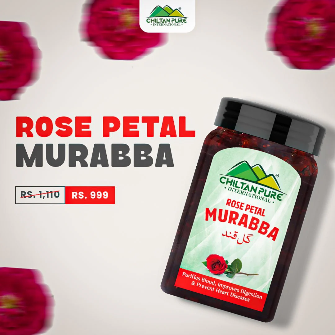 Rose Petal (Gulkand) Murabba - Made from Pure Rose Petals, Purifies Blood, Boost Digestion, Relieves Acidity & Protect Against Heart Diseases - Image 3