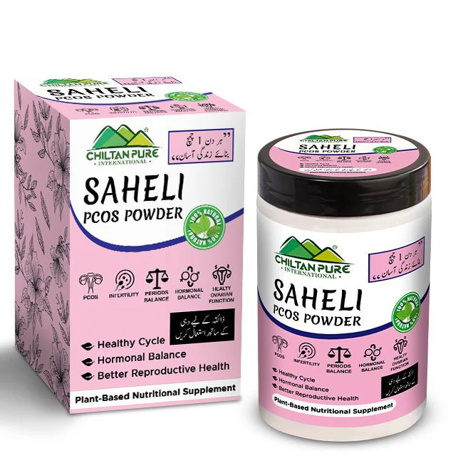 SAHELI PCOS Powder – 100% Natural Nutritional Supplement | Hormonal and Ovarian Support for Women