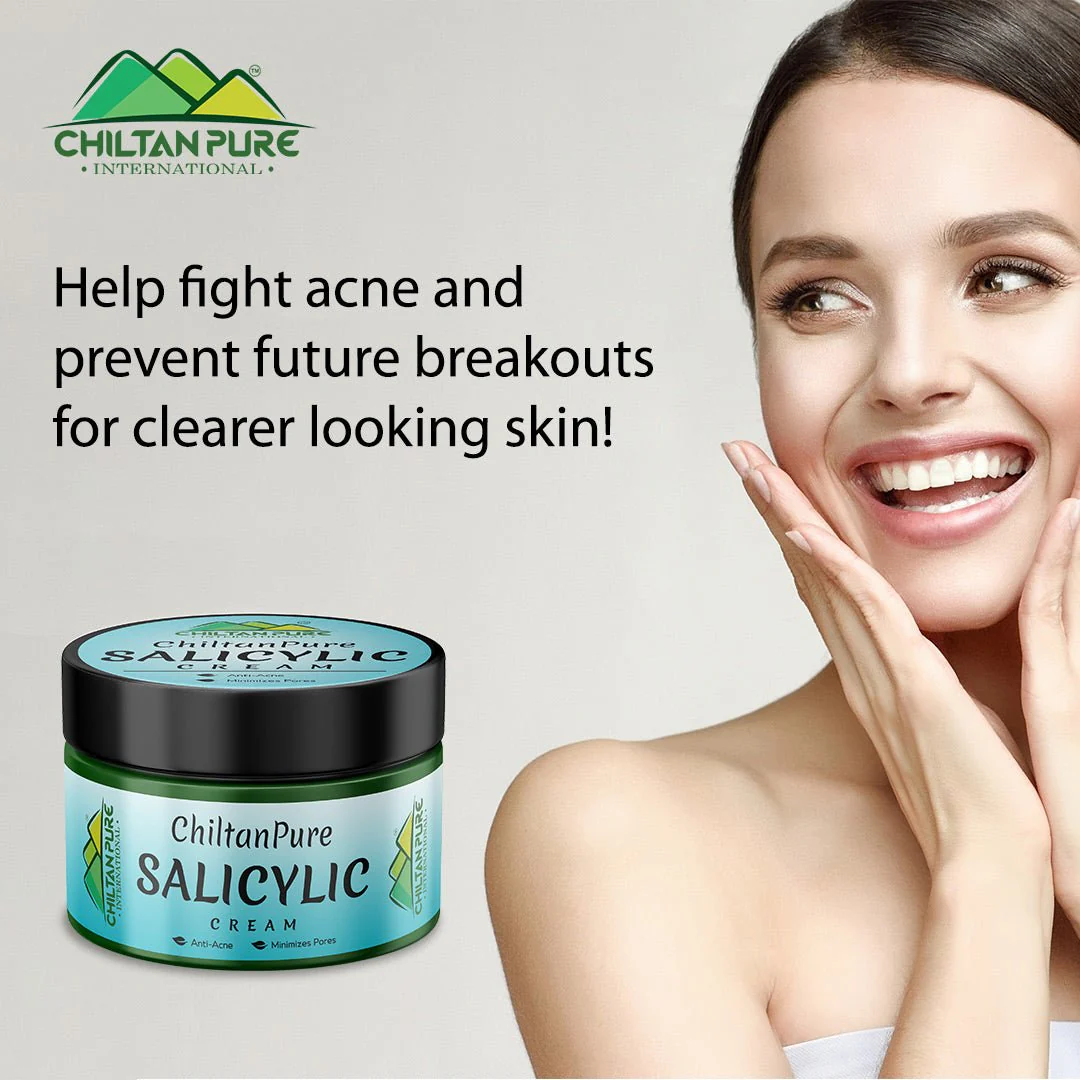 Salicylic Cream – Exfoliates Skin, Anti-Acne, Lighten Acne Scars, Makes Skin Healthy & Glowing - Image 3