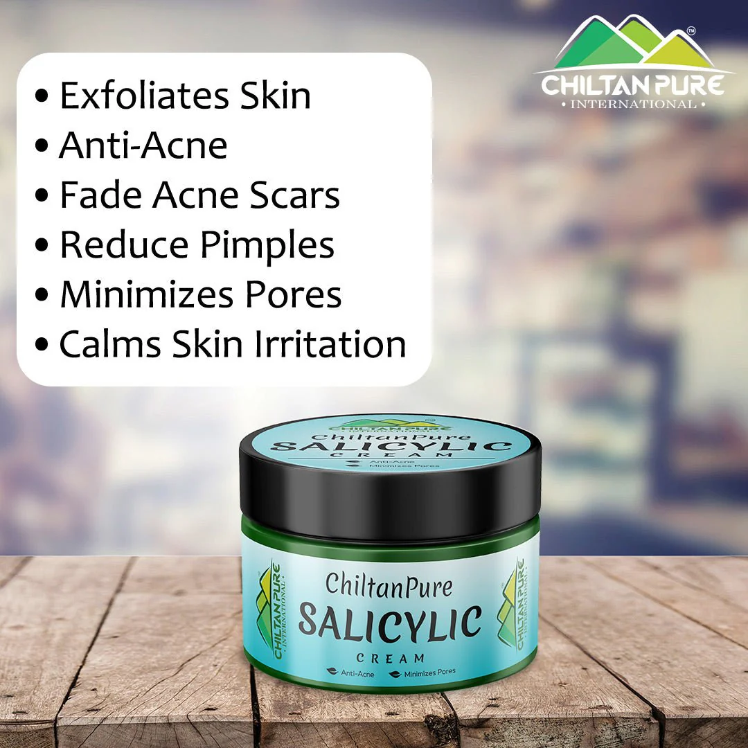 Salicylic Cream – Exfoliates Skin, Anti-Acne, Lighten Acne Scars, Makes Skin Healthy & Glowing - Image 4