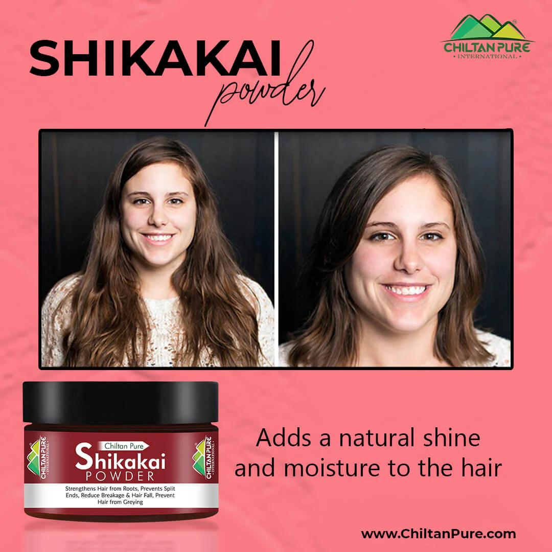 Shikakai Powder – Strengthens Hair From Roots, Prevents Split Ends, Breakage, Hair Fall, Moisturizes Hair, Prevents Split Ends, Hair From Getting Brittle & Greying - Image 3