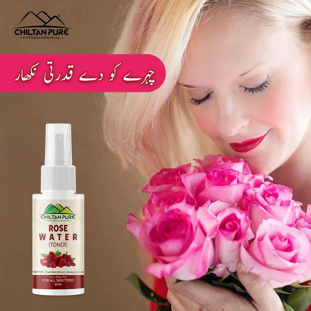 Rose Floral Water [Pocket Size 50ml] – Immerse Your Skin With Our Hydrating Facial Toner, Perfect For Dewy & Radiant Skin, Use As A Makeup Remover - Image 3