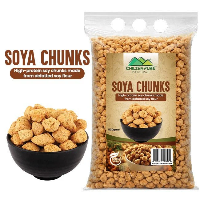 Soya Chunks / سویا چنکس / Gross Weight 500gm±