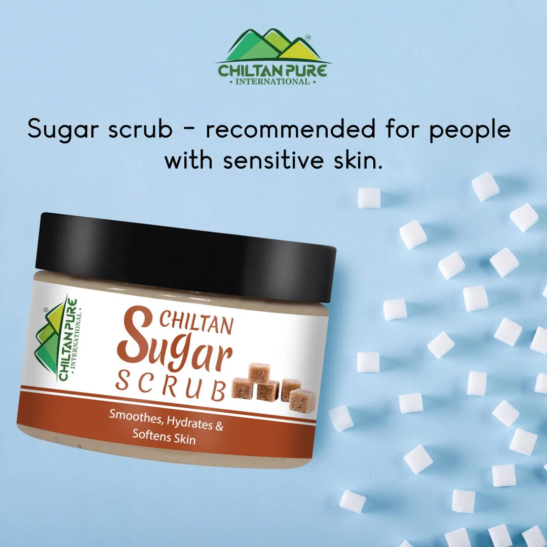 Sugar Face & Body Scrub – Moisturizing & Exfoliating Skin, Fights Acne Scars, Fine Lines & Wrinkles, Reduce The Appearance Of Cellulite - Image 3