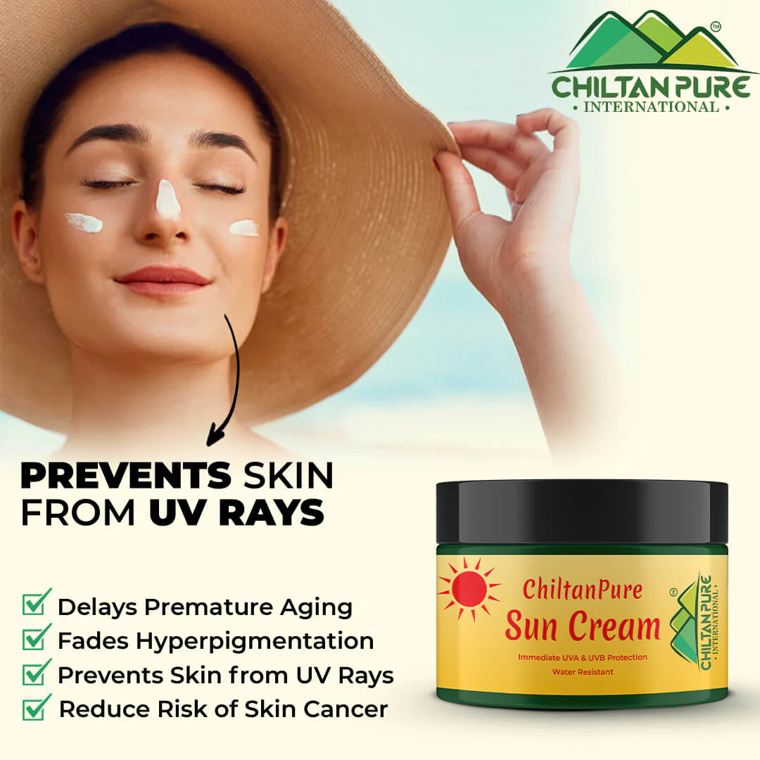 SunBlock Cream – Never let your skin look dull again, Reduces the risk of skin cancer, Protect the skin from sun burn, limit the area of sunspots – 100% pure organic - Image 10