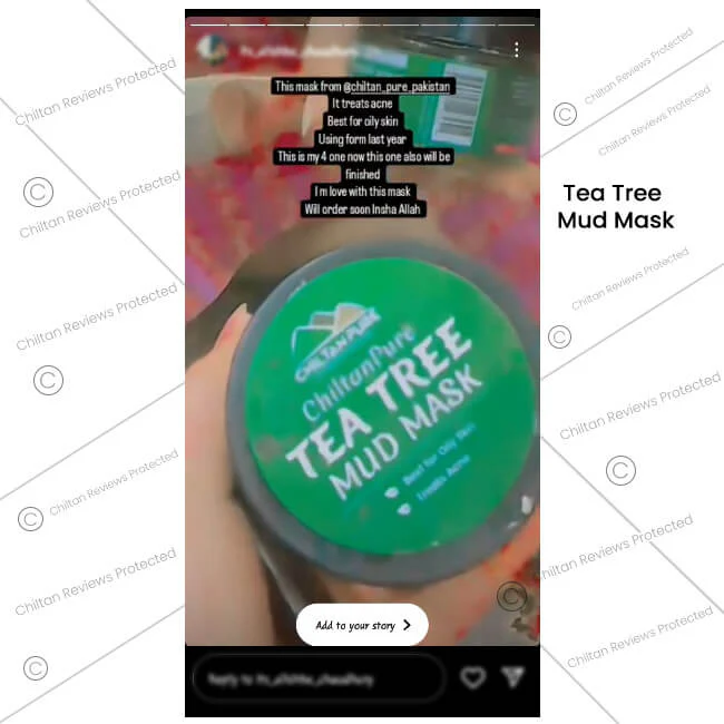 Tea Tree Mud Mask – Relaxing, Detoxifying, Refines Skin Pores, Protective Against Sun Damage - Image 4