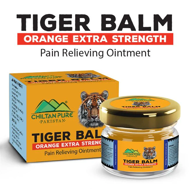 Tiger Balm / Pain Relieving Ointment – Relief for Muscle Aches, Joint Pain & Back Discomfort