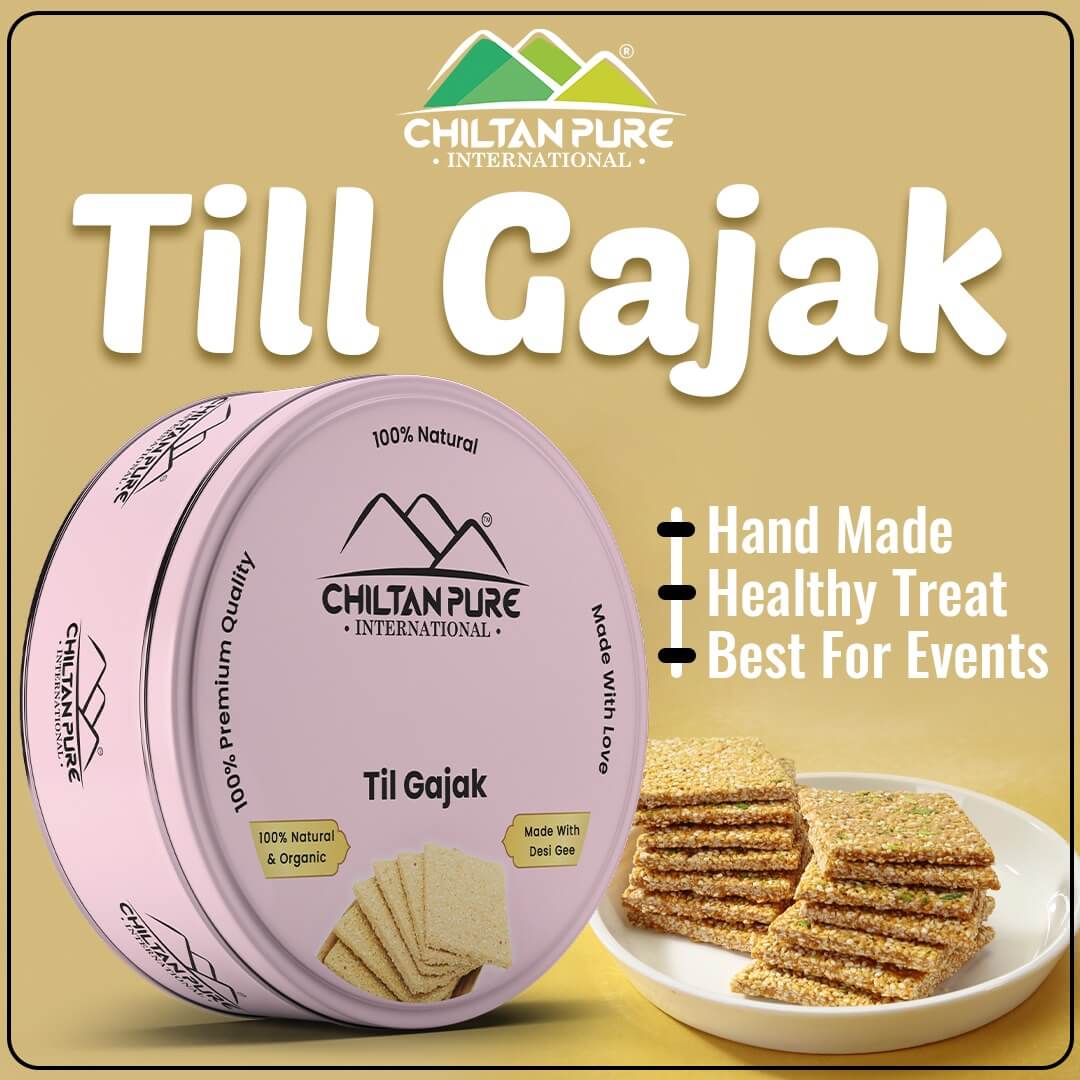 Till Gajak - Handmade - 100% Organic and Pure Traditional Treat for Winter Season - Image 2