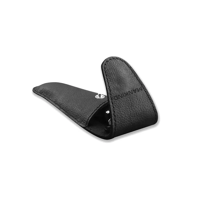 Travel Razor Case – Compact Black Pouch for Safety Razors - Image 2