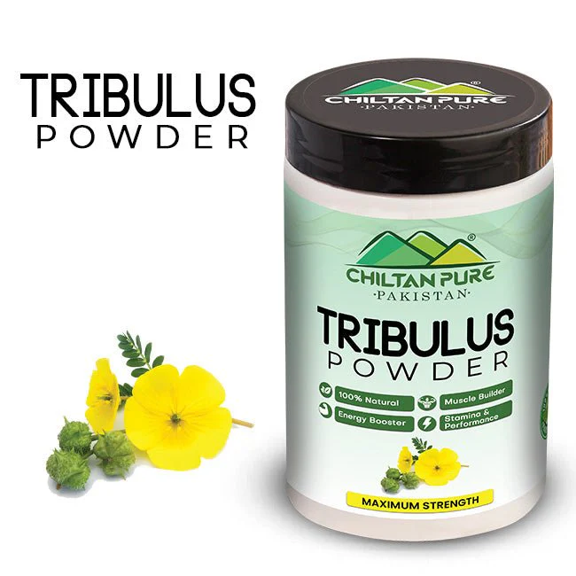 Tribulus Terrestris Powder ( Gokhru Khurd – گھوکھرو خورد / بھکھڑا ) - Enhance Athletic Performance, Increase Testosterones, Muscle Building & Stamina Booster