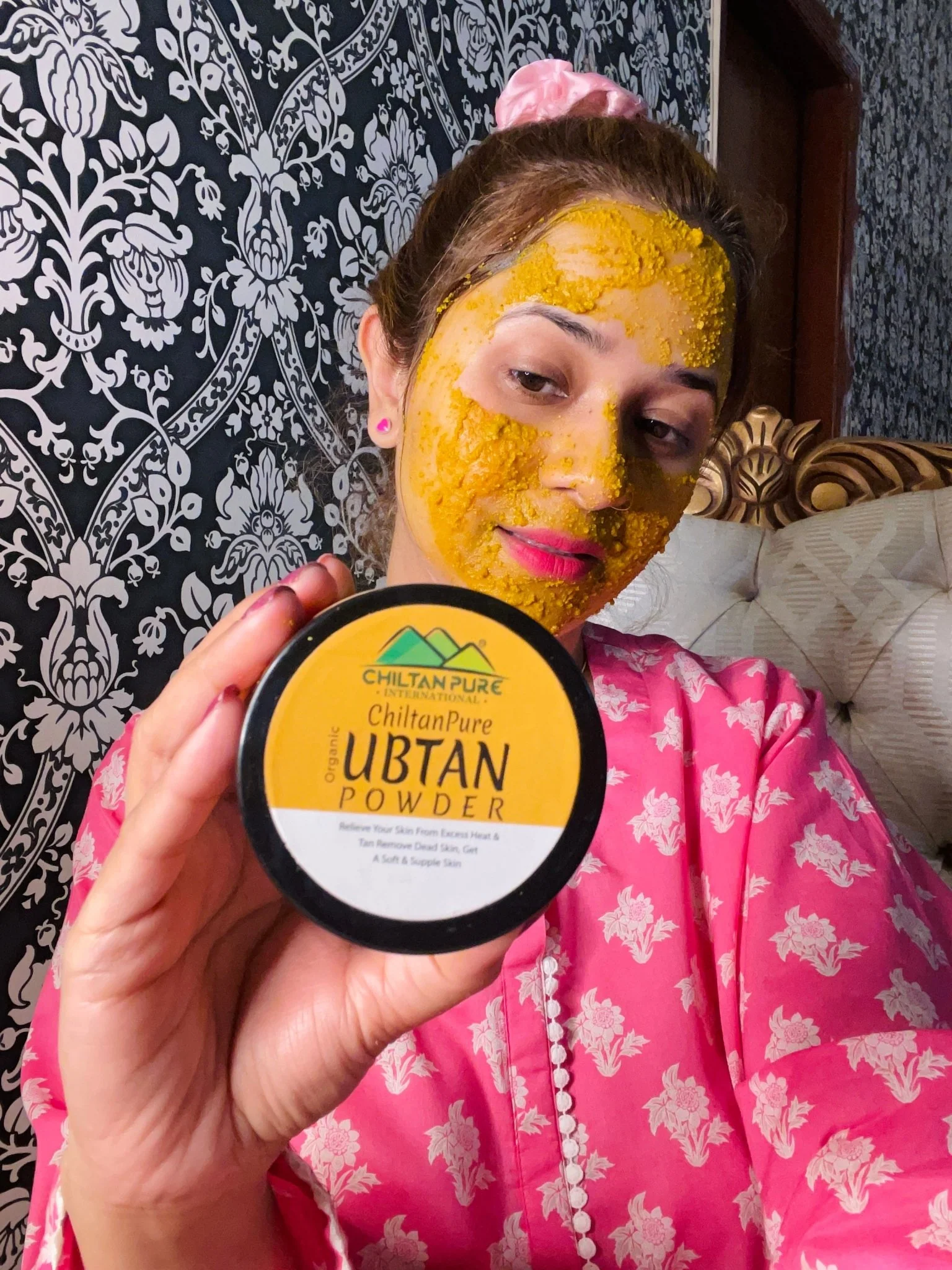 Organic Ubtan Powder - Best for Glowing Clear Skin [ابٹن] - Image 2
