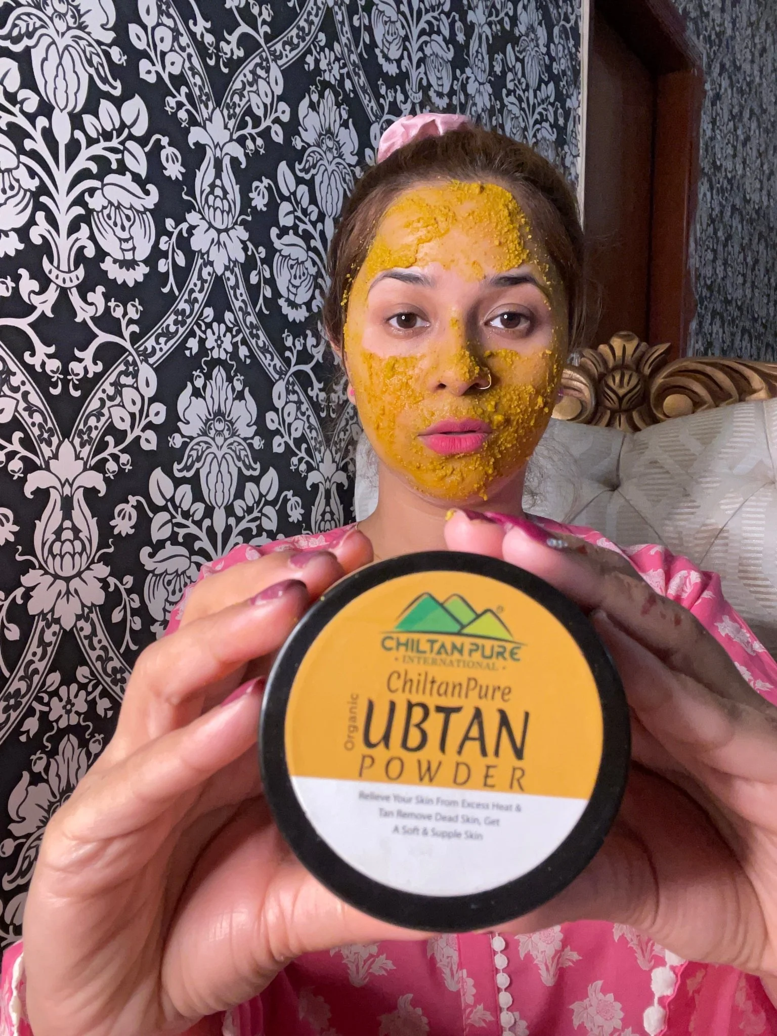 Organic Ubtan Powder - Best for Glowing Clear Skin [ابٹن] - Image 3