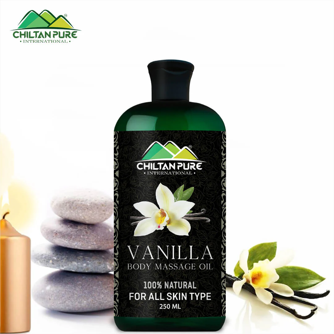 Vanilla Body Massage Oil [Best For Babies & Sensitive skin] - Image 3