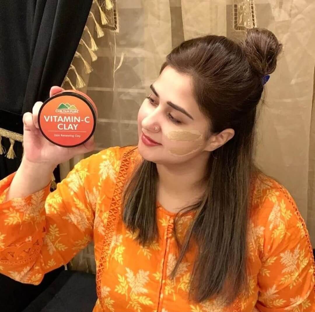 Vitamin C Clay π Reduce the Appearance of uneven skin tone, give Healthy Skin, Promote Collagen Production, prevent premature aging β 100% Organic - Image 3