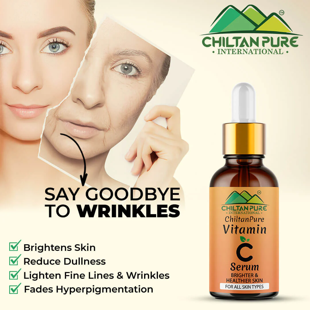 Vitamin C Serum 🍊 for Face (وٹامن سی سیرم) - Best for Reducing Wrinkles, lines & Dark Circles also Promotes Shiny and Healthier Skin - Image 12