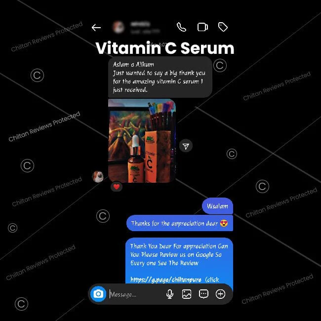 Vitamin C Serum 🍊 for Face (وٹامن سی سیرم) - Best for Reducing Wrinkles, lines & Dark Circles also Promotes Shiny and Healthier Skin - Image 14