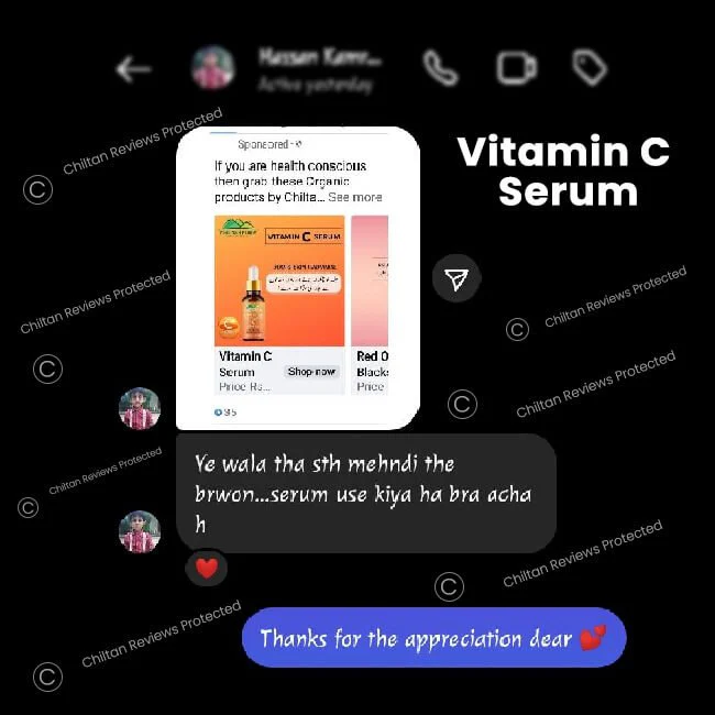 Vitamin C Serum 🍊 for Face (وٹامن سی سیرم) - Best for Reducing Wrinkles, lines & Dark Circles also Promotes Shiny and Healthier Skin - Image 18