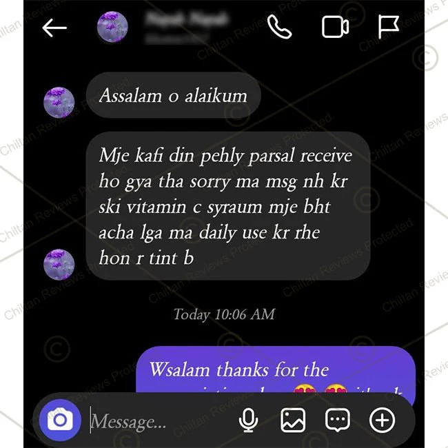 Vitamin C Serum 🍊 for Face (وٹامن سی سیرم) - Best for Reducing Wrinkles, lines & Dark Circles also Promotes Shiny and Healthier Skin - Image 4
