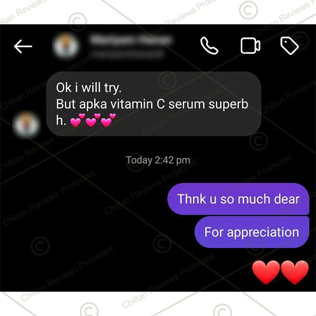 Vitamin C Serum 🍊 for Face (وٹامن سی سیرم) - Best for Reducing Wrinkles, lines & Dark Circles also Promotes Shiny and Healthier Skin - Image 5