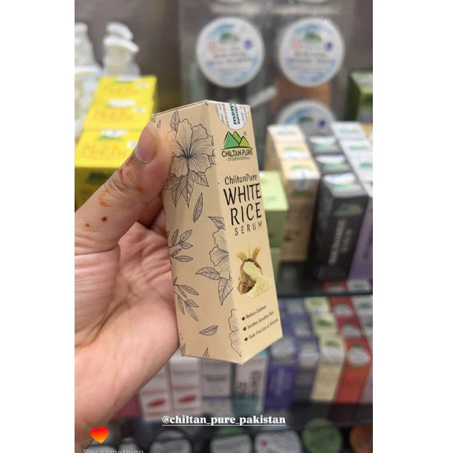 White Rice Serum – Bring Dull Skin Back To The Bright Side, Improves Hyperpigmentation, Soothes Sensitive Skin, Good For Acne & Dark Spots - Image 3