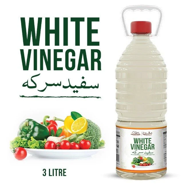 White Vinegar 3 Liter Institutional Bulk For HORECA Family, Hotels, Restaurants, Catering ,Cafes